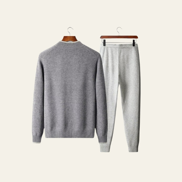 The Oslo Cashmere Zip Knit