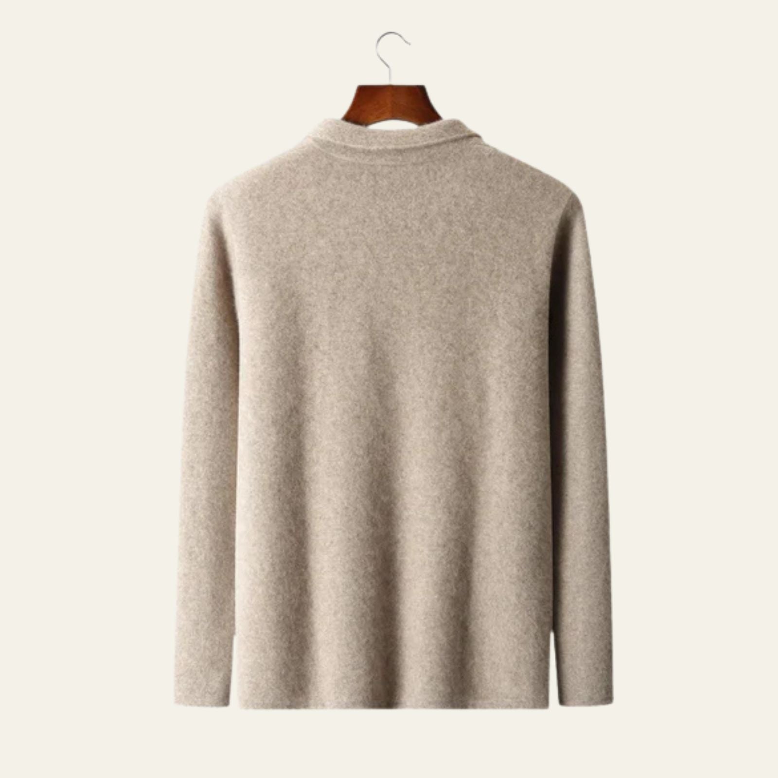 The Geneva Cashmere Featherlight Zip Vest