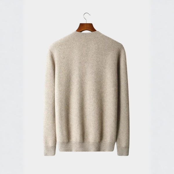 The Geneva Cashmere Zip Knit