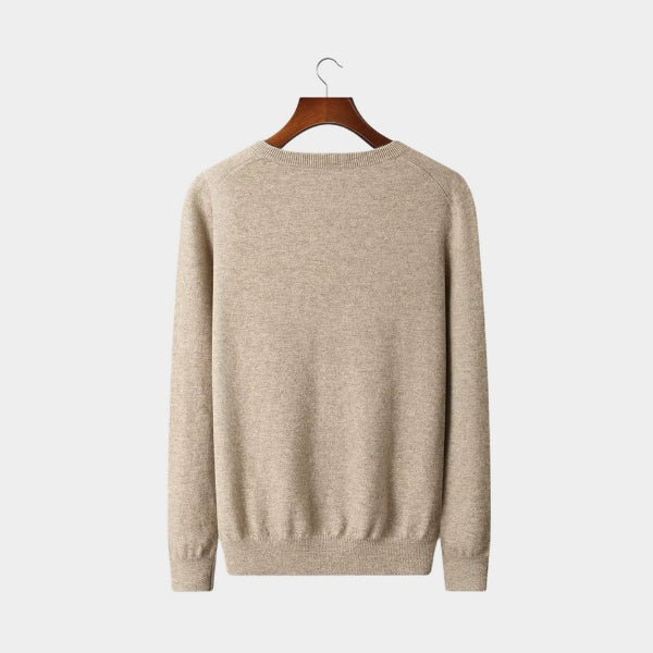 The Capri Fine Merino Wool V-Neck Sweater