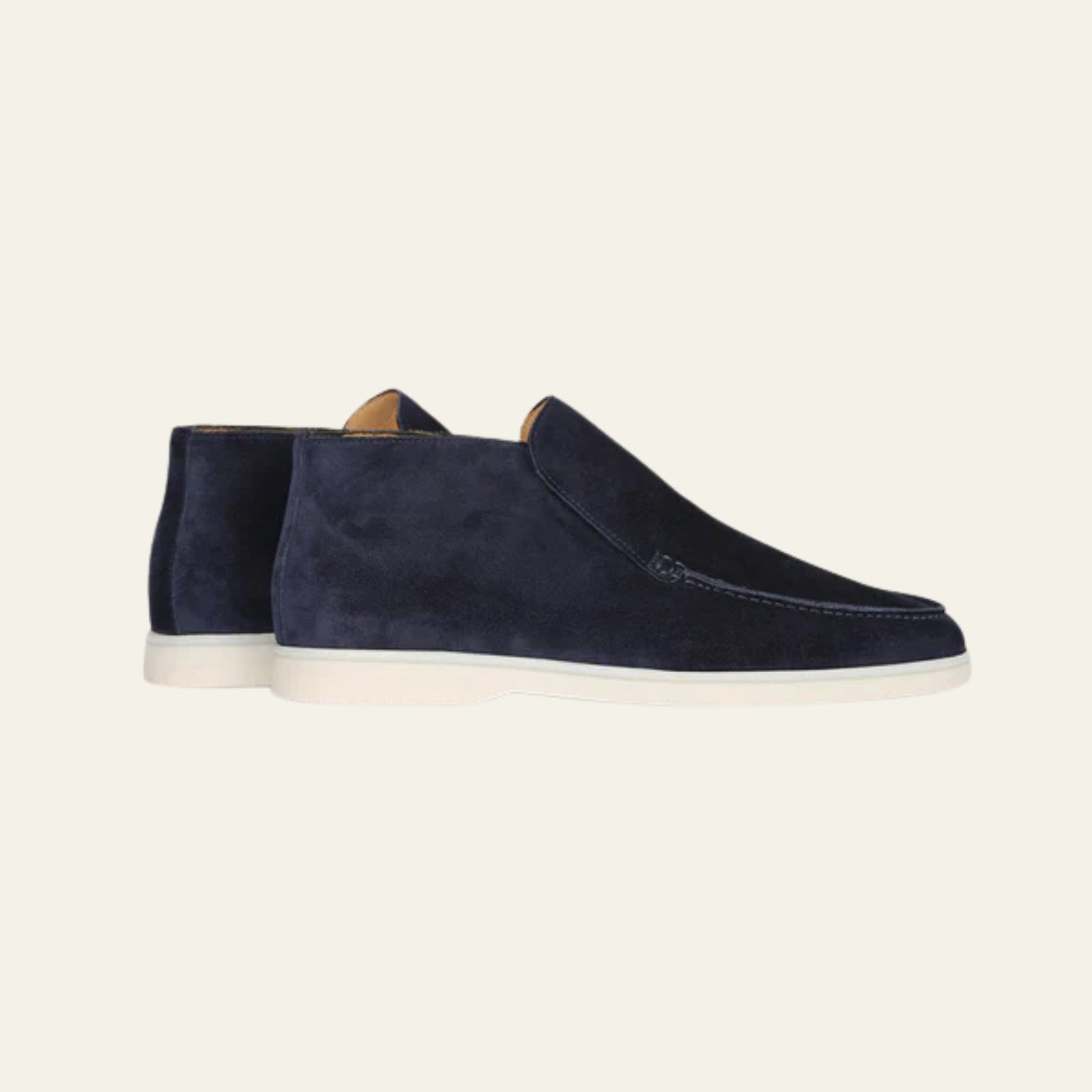 The Palermo Suede City Loafer in Navy