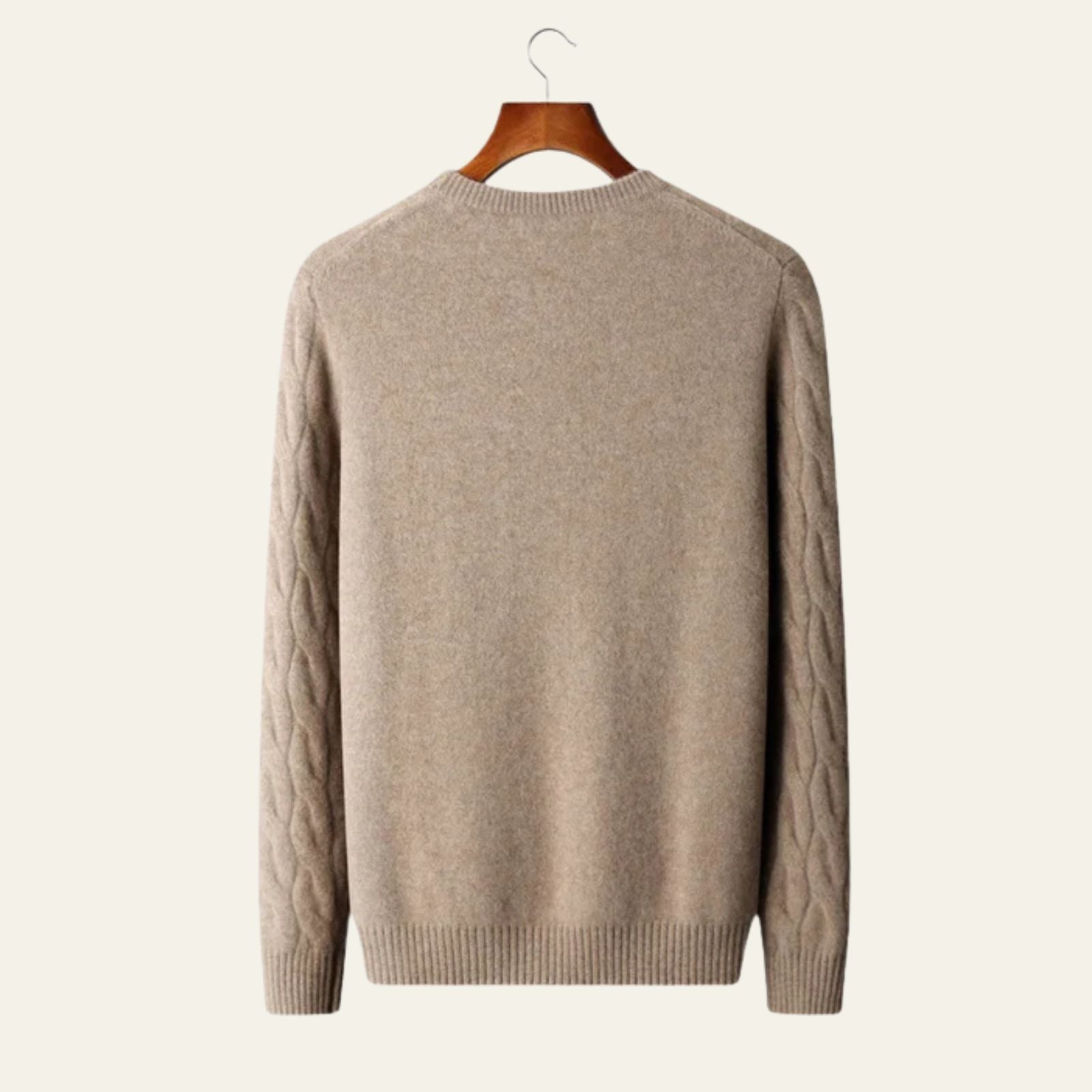 The St. Moritz Cashmere Cable Knit Sweater