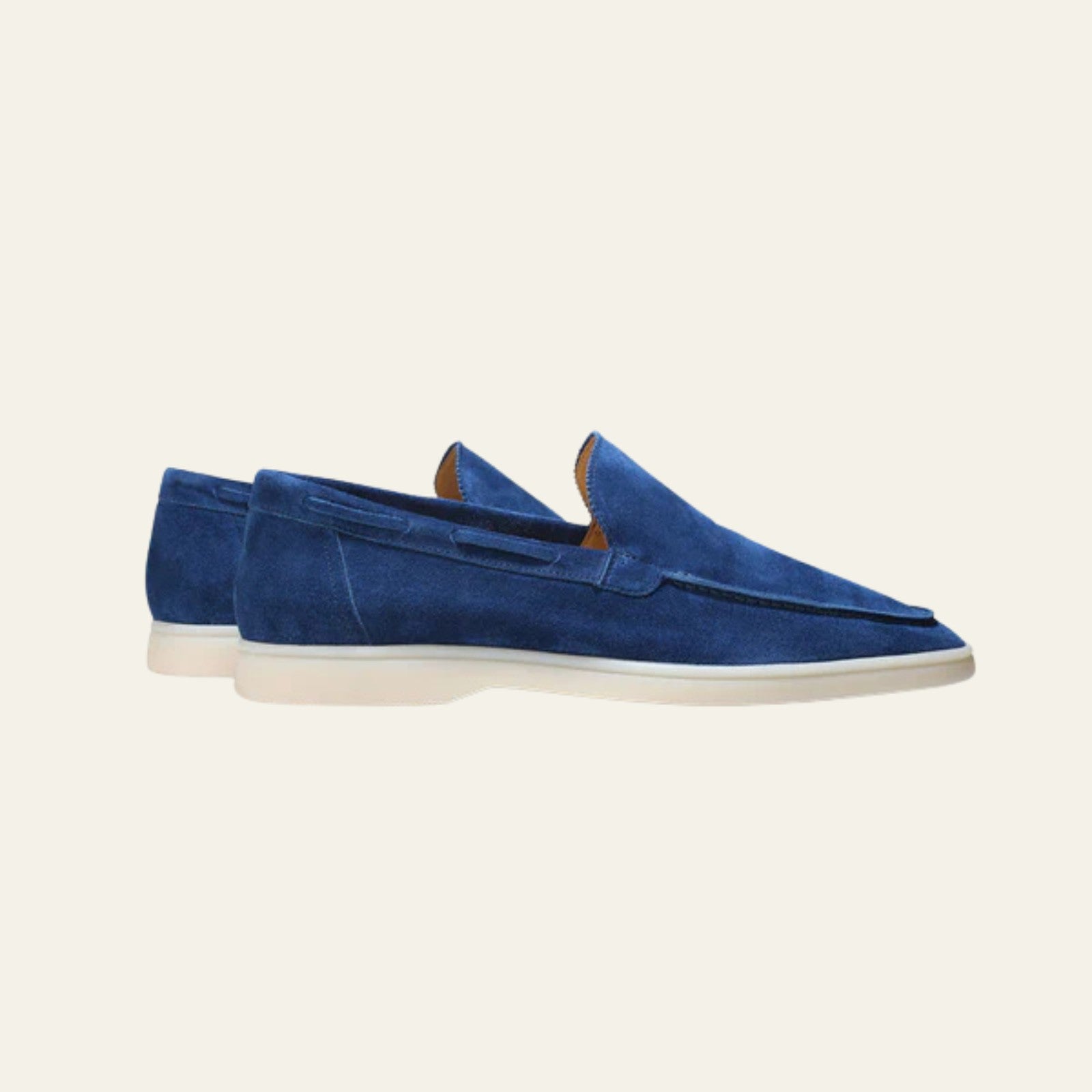 The Corsica Suede Yacht Loafer in Ultramarine