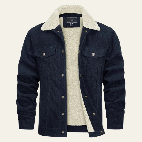 The Antwerp Corduroy Sherpa Jacket