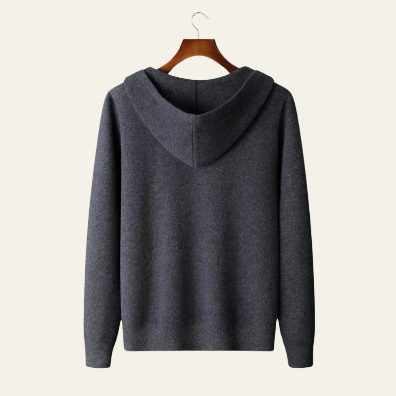 The Marais Cashmere Zip Hoodie