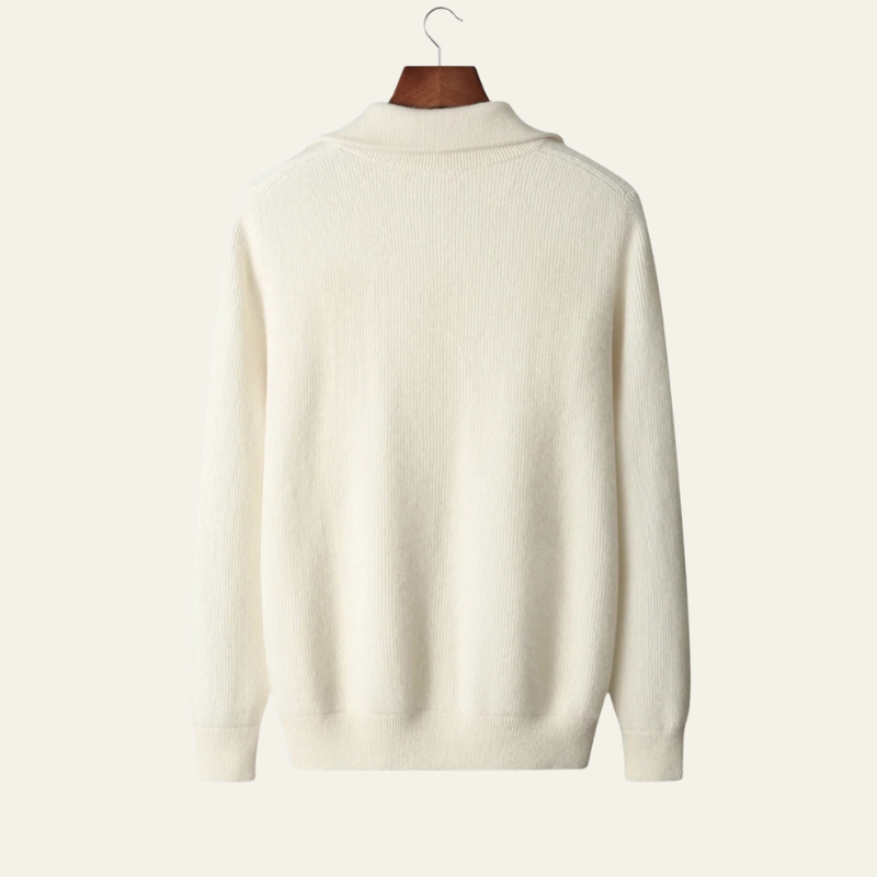 The Cap d’Antibes Cashmere Zip Vest