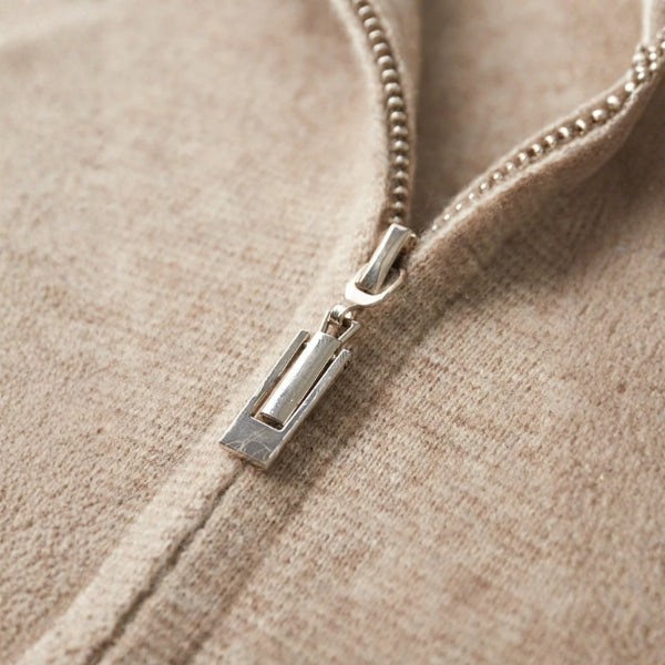 The Davos Cashmere Zip Jacket