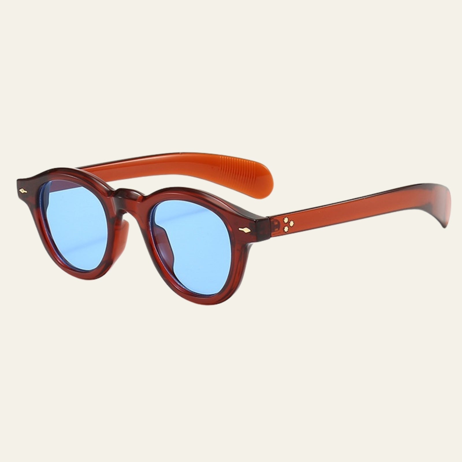 The Sorrento Round Acetate Sunglasses