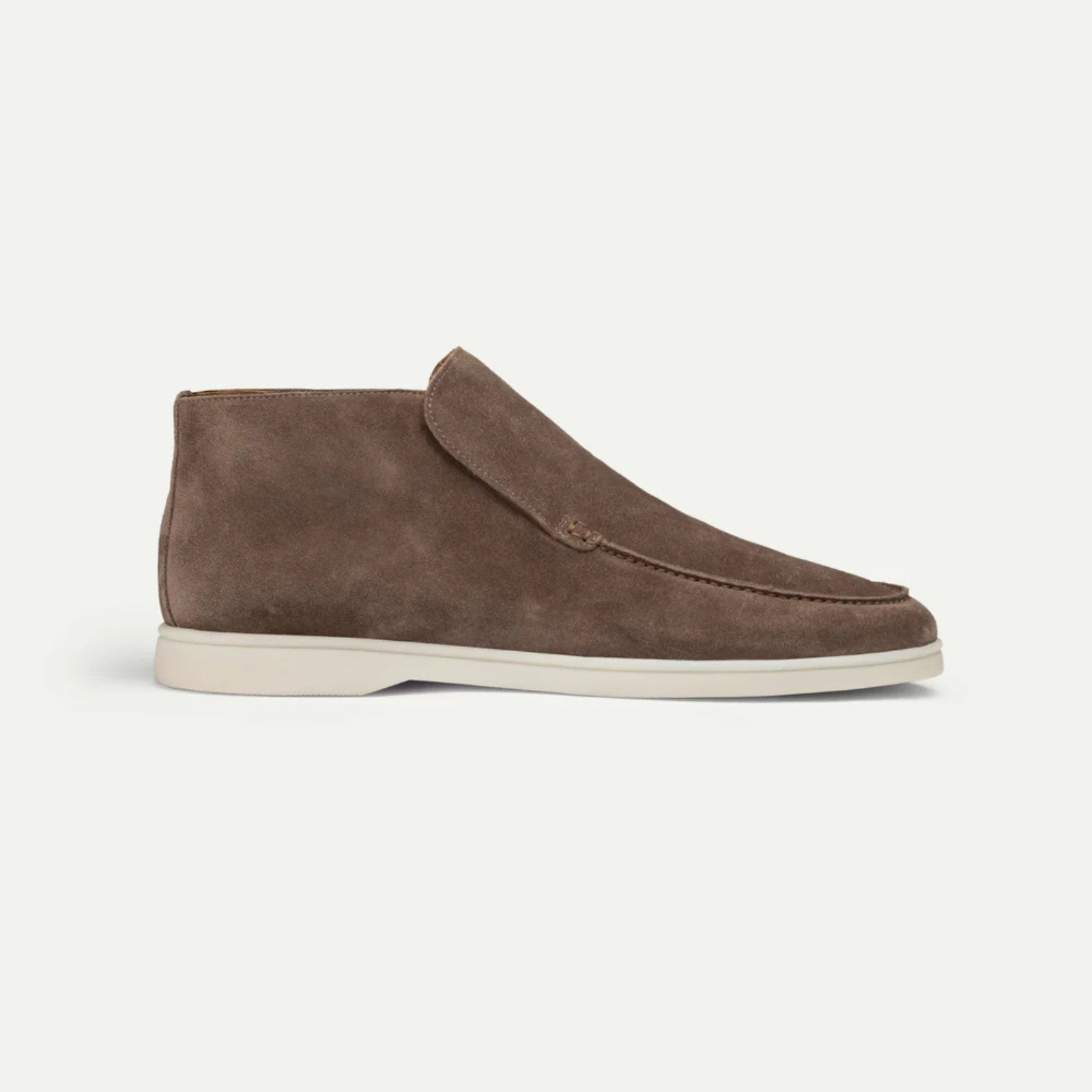 The Turin Suede City Loafer in Ash Grey