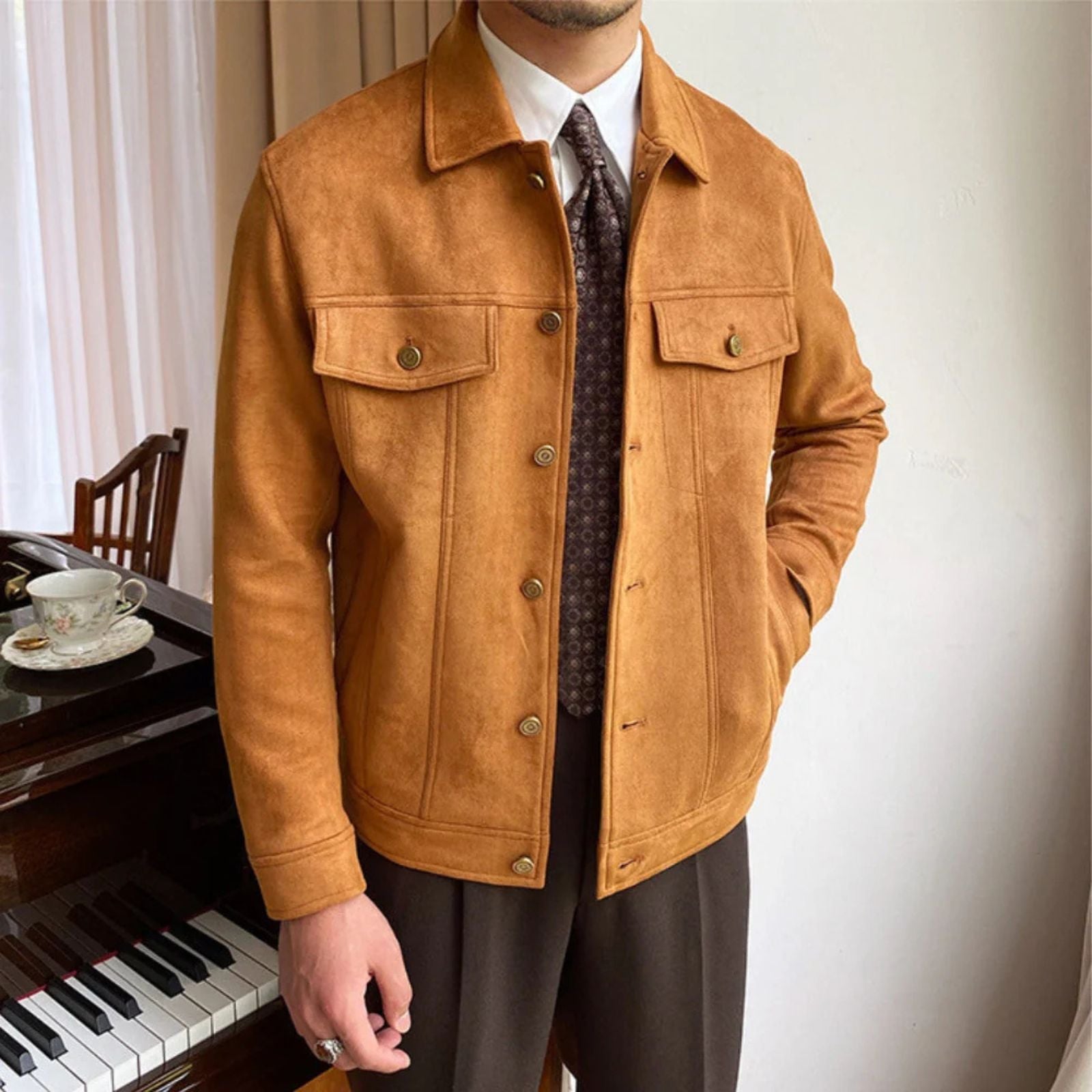 The Cortina Lapel Jacket