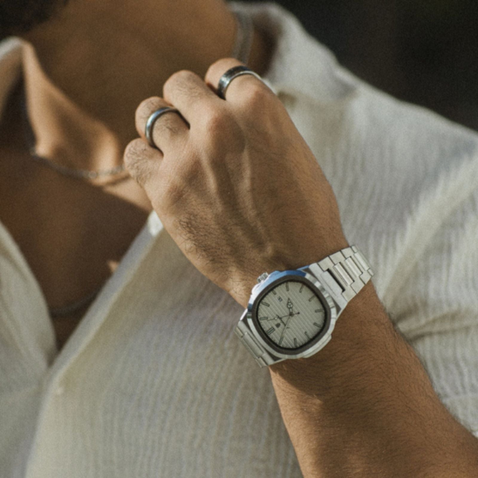 The Geneva Stainless Steel Automatic Watch