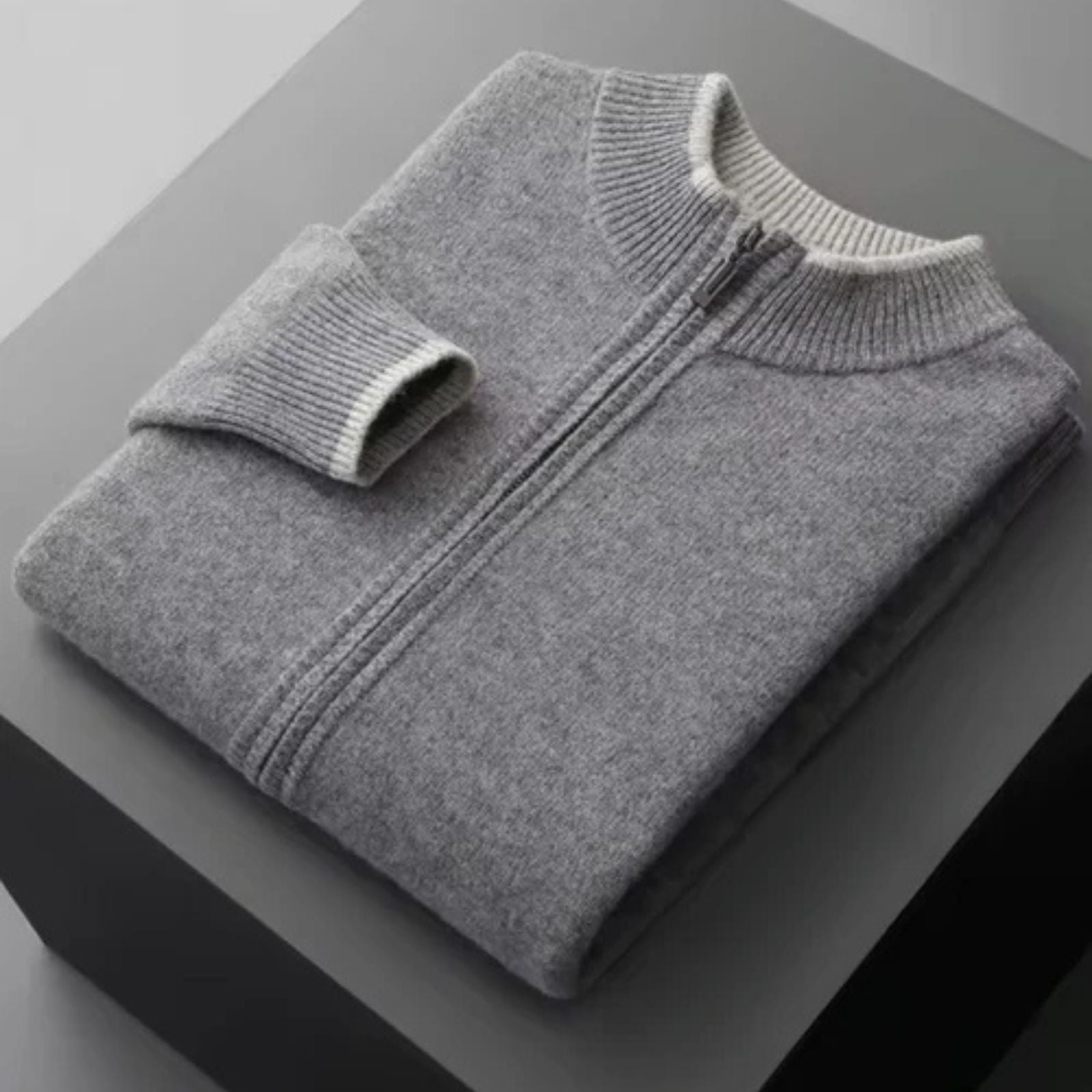 The Amalfi Merino Wool Two-Tone Set