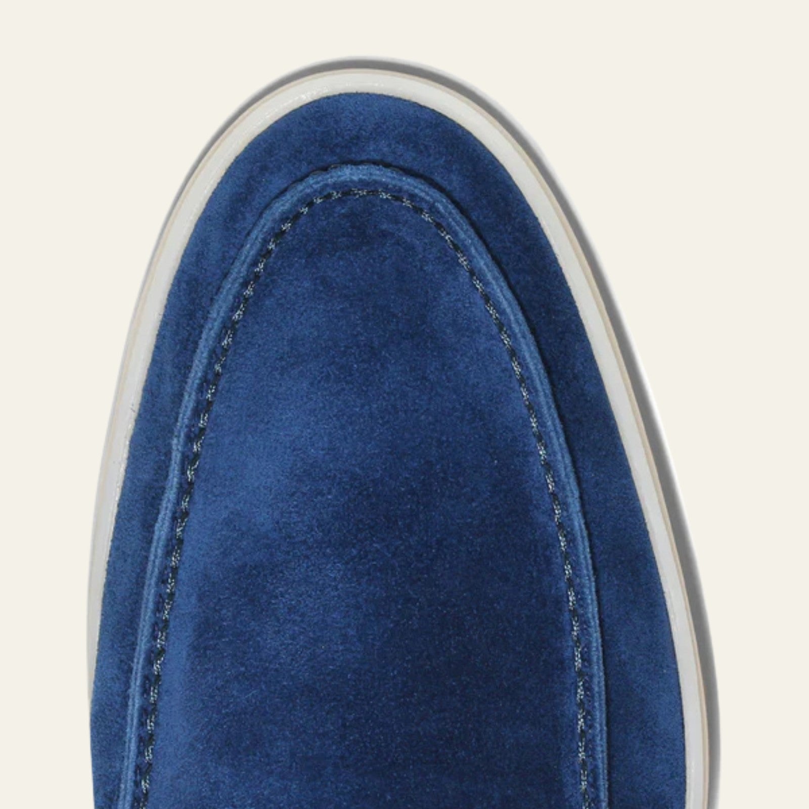 The Corsica Suede Yacht Loafer in Ultramarine