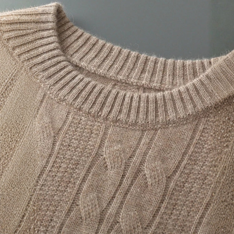 The Vienna Merino Wool Cable Knit