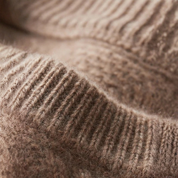 The Galway Merino Wool Cable Sweater