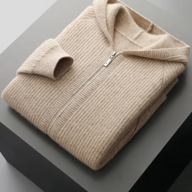 The Geneva Merino Zip Hoodie