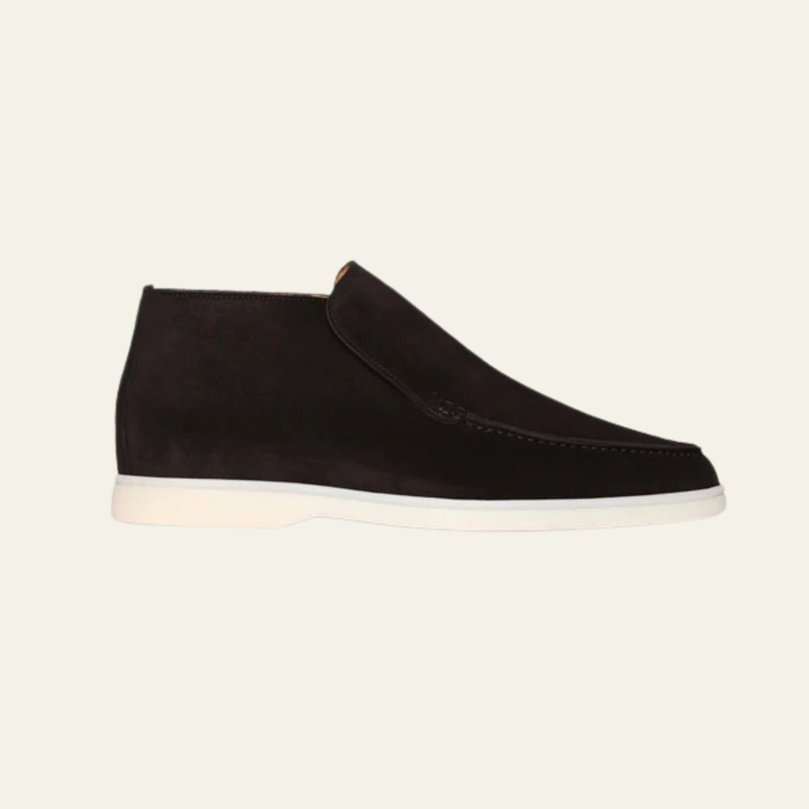 The Torino Suede City Loafer in Black
