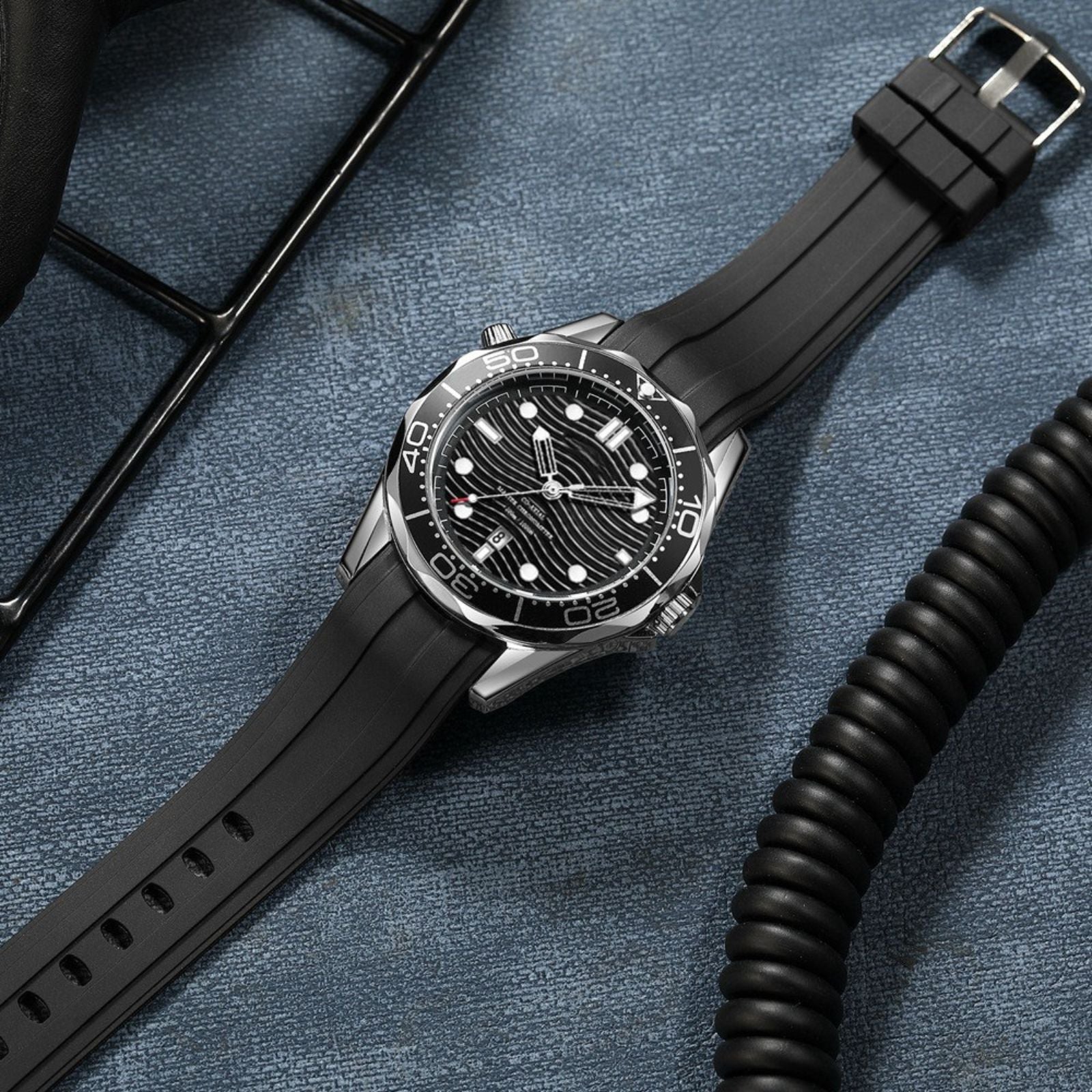 The Marseille Stainless Steel Diver Watch
