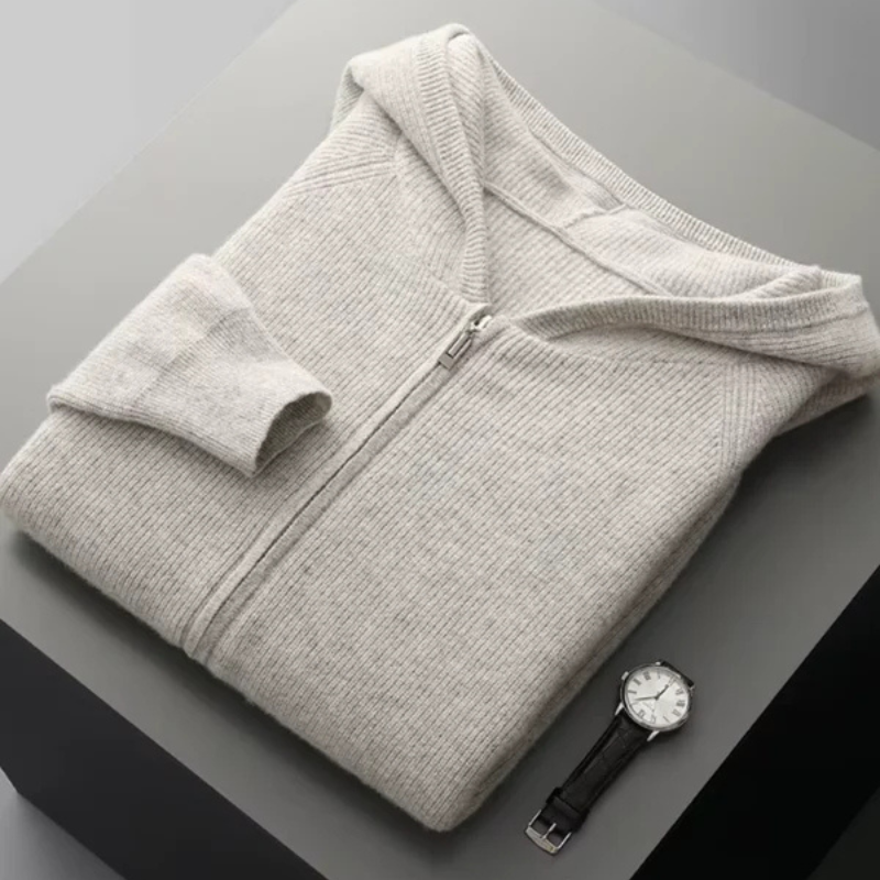 The Cortona Merino Zip Hoodie