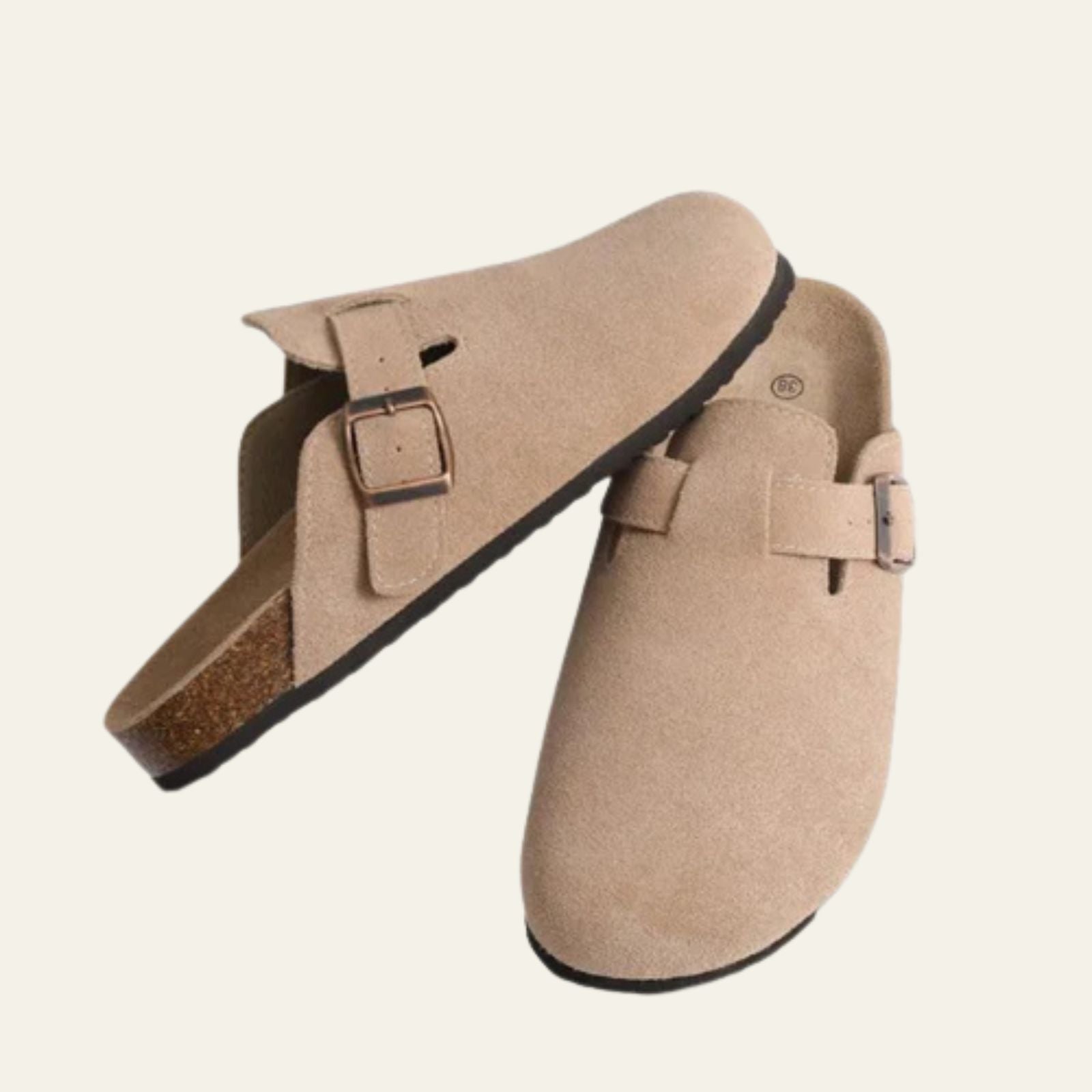 The Cannes Suede Clog
