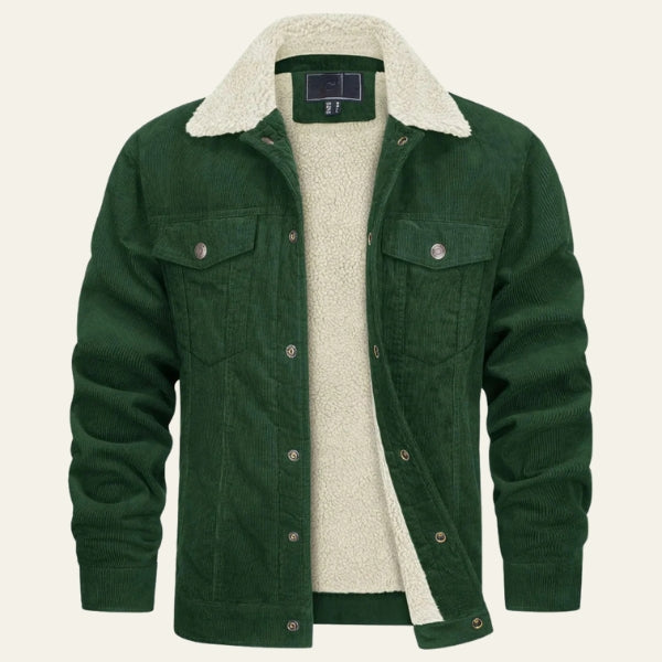 The Antwerp Corduroy Sherpa Jacket