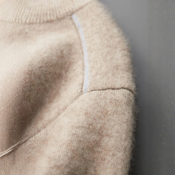 The Geneva Cashmere Zip Knit