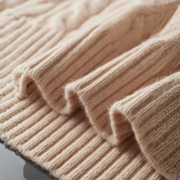The Turin Merino Wool Cable Sweater