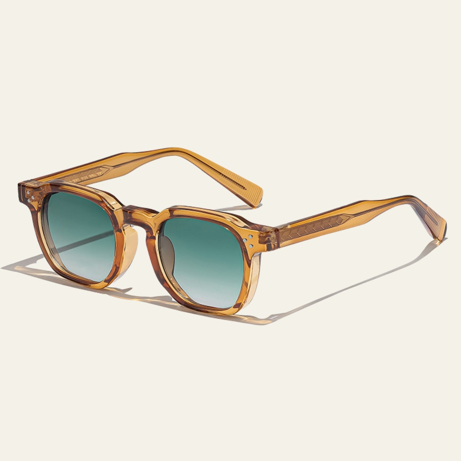 The Amalfi Sculpted Square Sunglasses