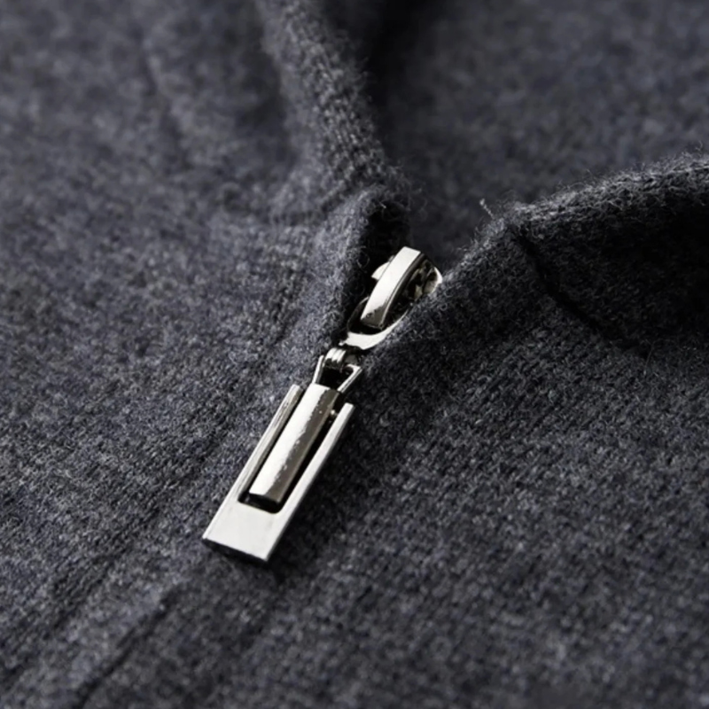 The Marais Cashmere Zip Hoodie
