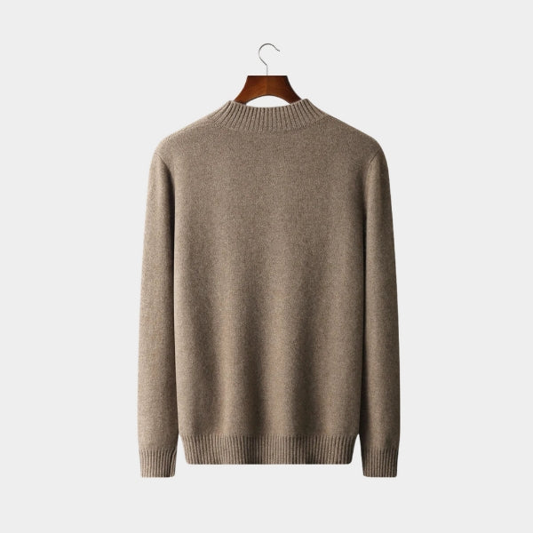 The Amalfi Merino Wool Cable Crew