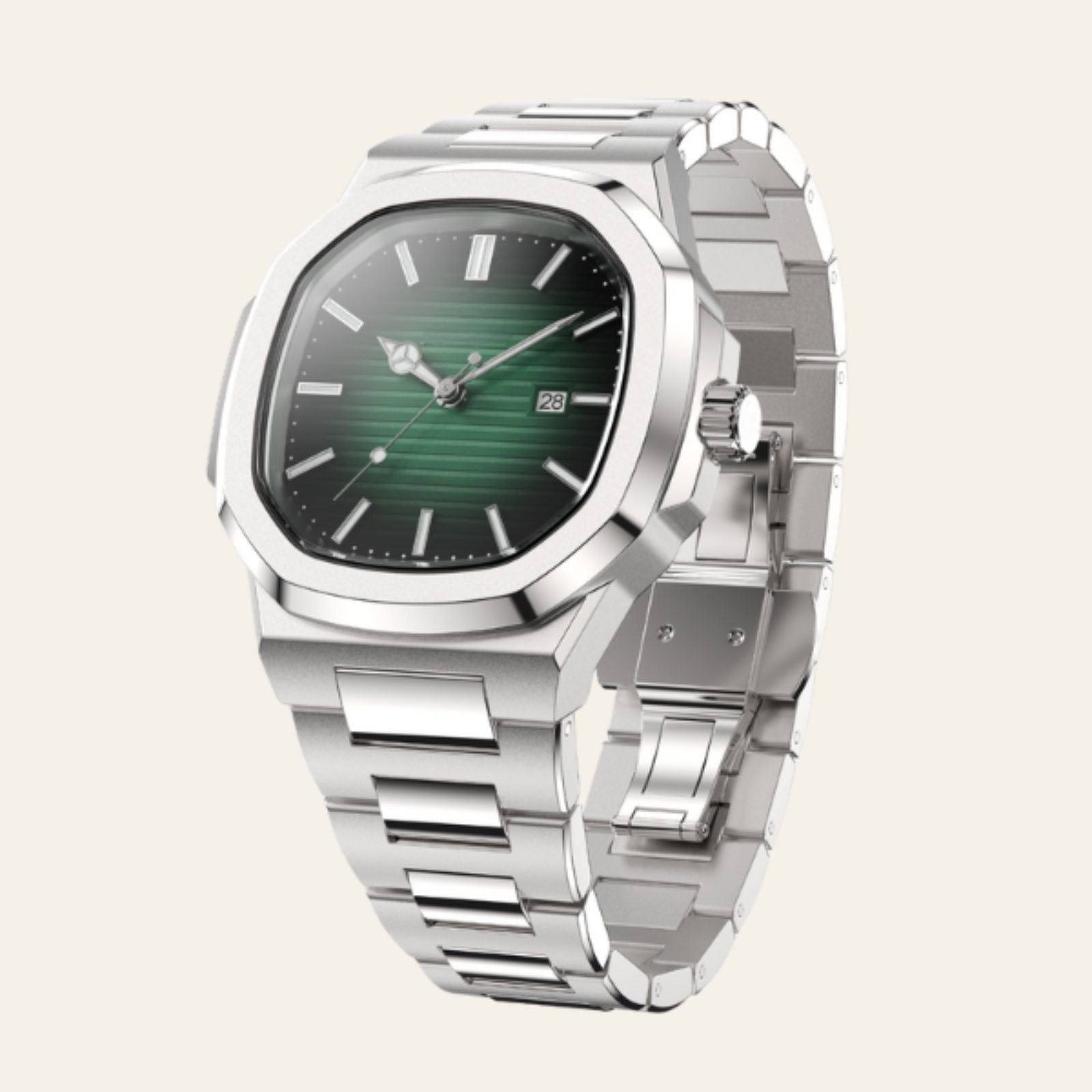 The Geneva Stainless Steel Automatic Watch
