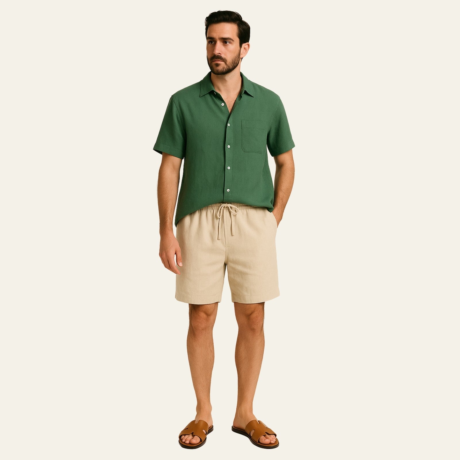 The Capri Linen Set