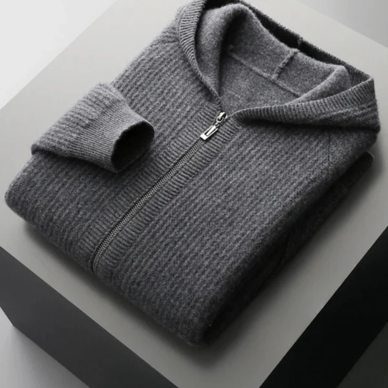 The Geneva Merino Zip Hoodie