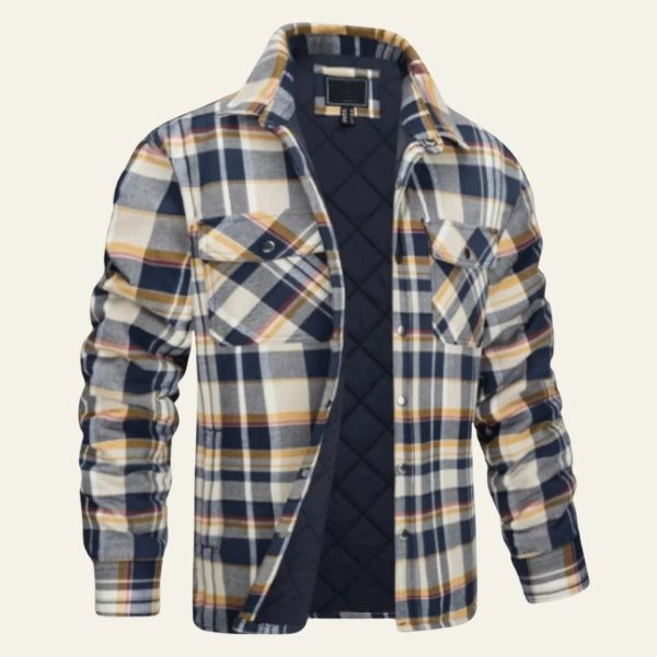 The Geneva Flannel Lined Shirt Jacket