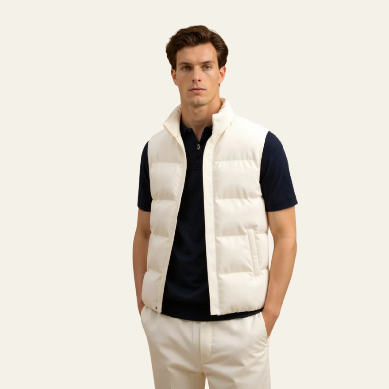 The Lucerne Quilted Puffer Gilet