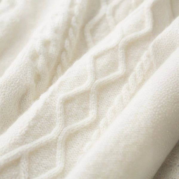 The St. Moritz Merino Wool Cable Turtleneck