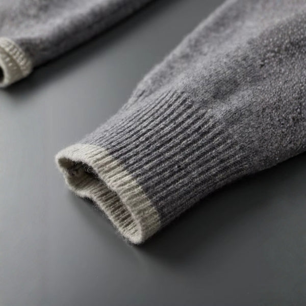 The Oslo Cashmere Zip Knit