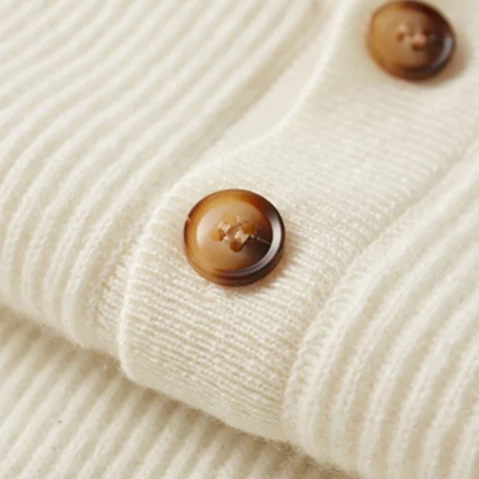 The Lucerne Cashmere Tailored Button Sweater