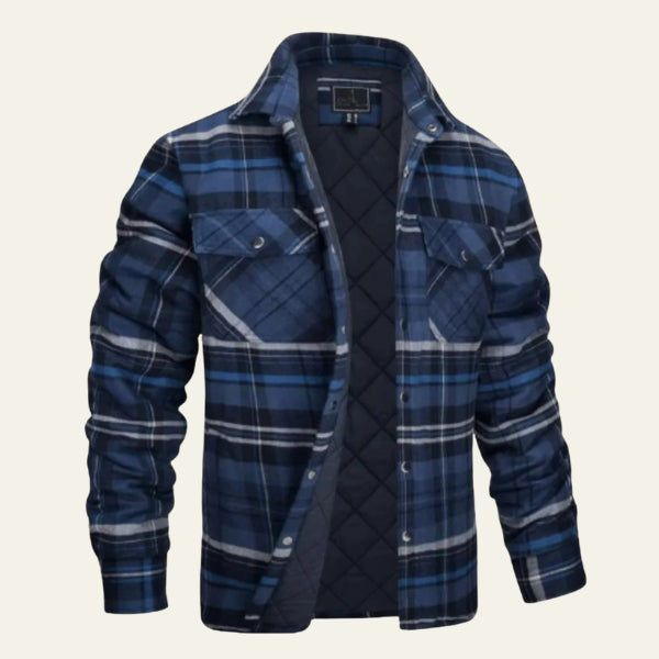 The Geneva Flannel Lined Shirt Jacket