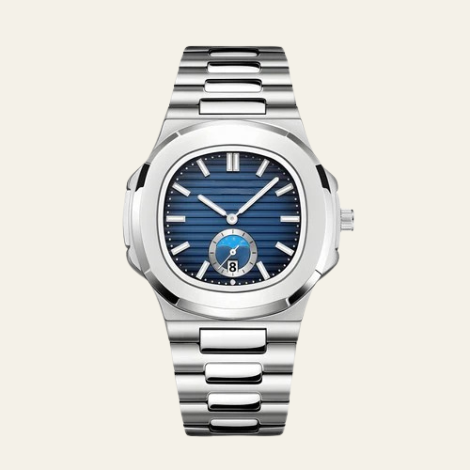 The Marseille Stainless Steel Nautical Watch
