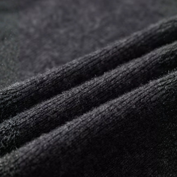 The Como Merino Wool Zip Knit