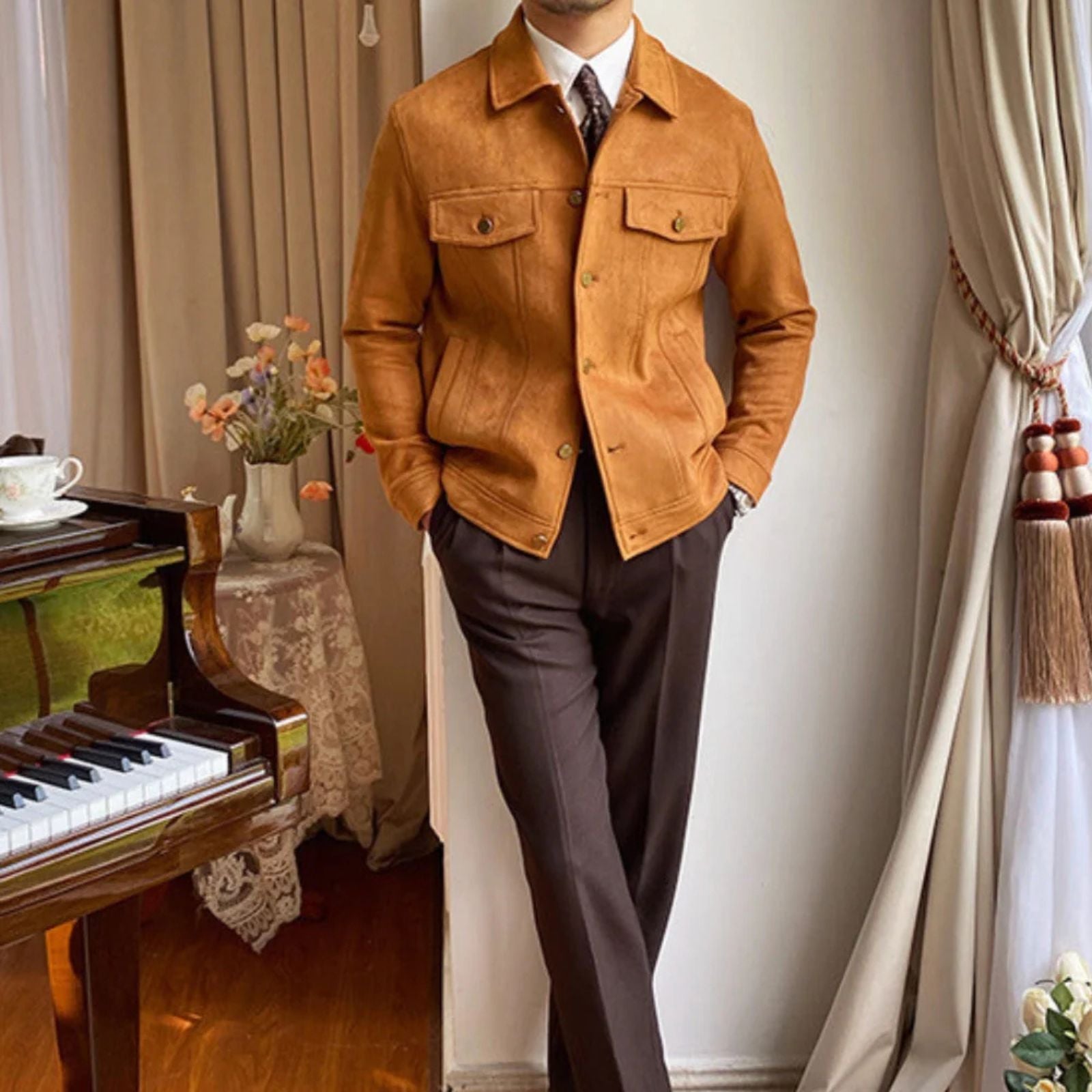The Cortina Lapel Jacket