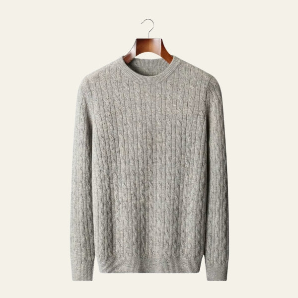 The Verbier Merino Wool Cable Sweater
