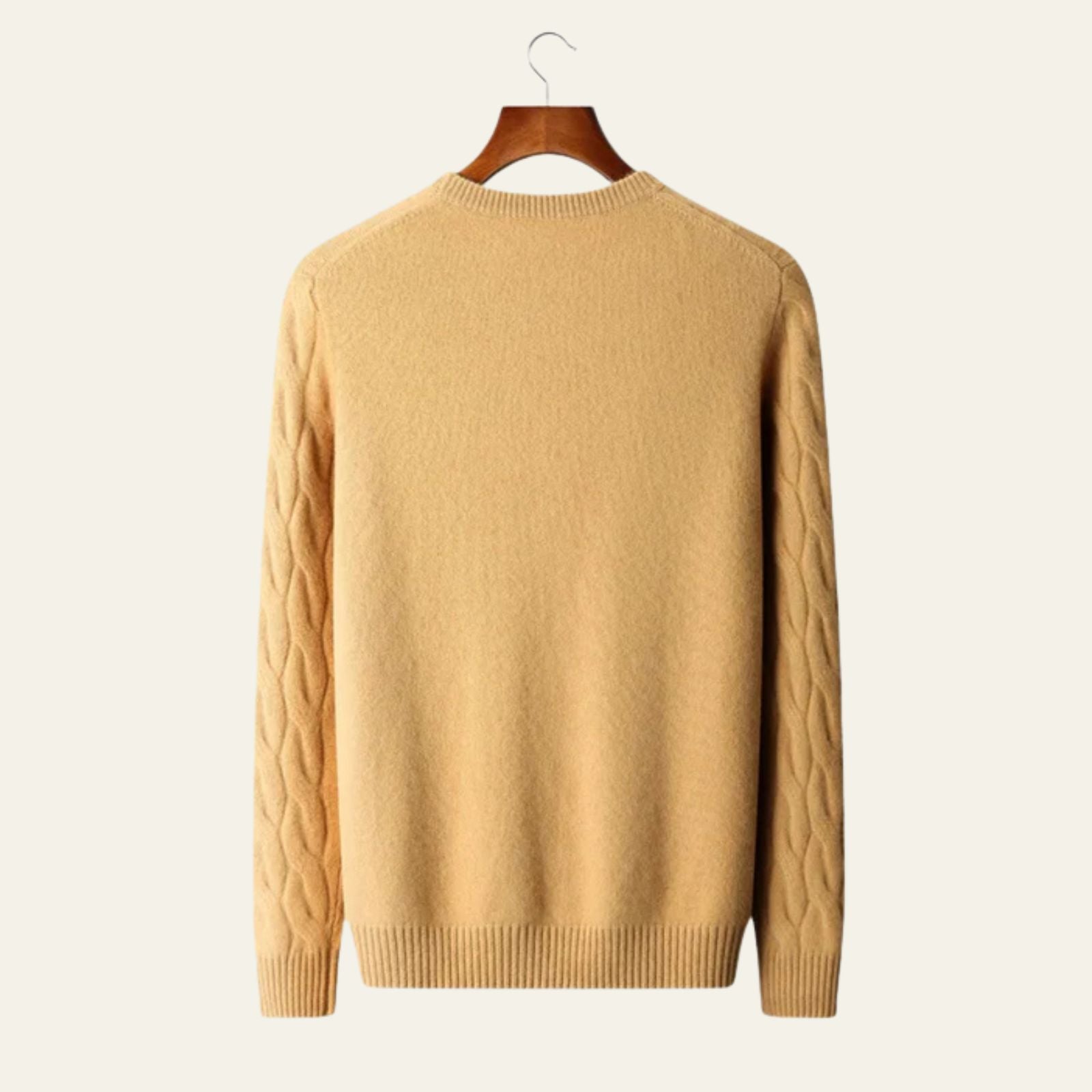 The St. Moritz Cashmere Cable Knit Sweater