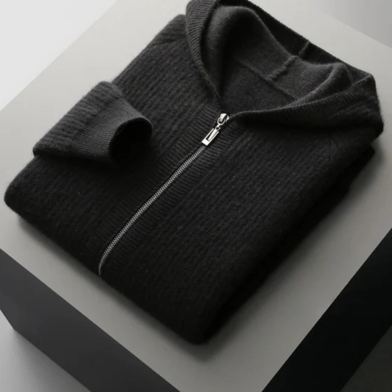 The Geneva Merino Zip Hoodie