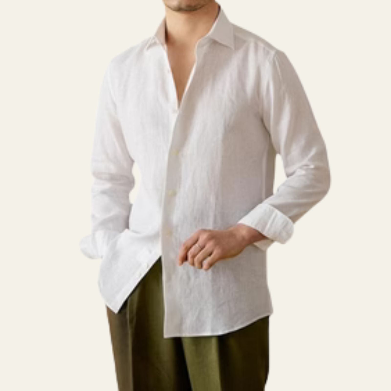 The Portofino Linen Resort Shirt