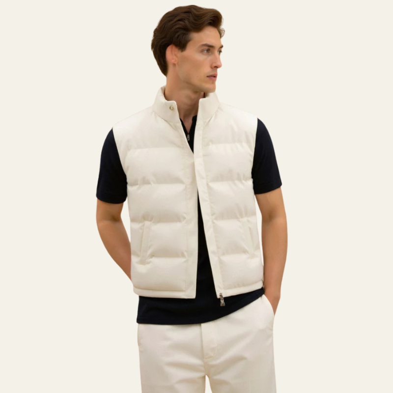 The Lucerne Quilted Puffer Gilet