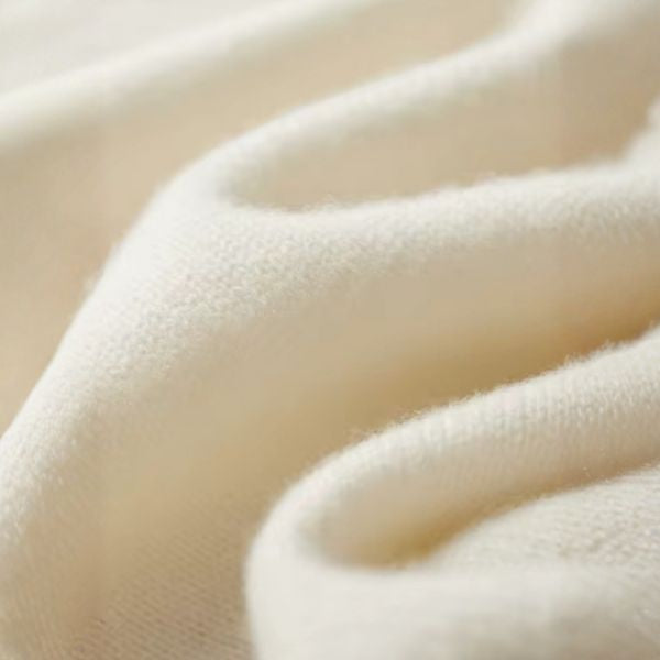 The Bordeaux Merino Wool Zip Knit