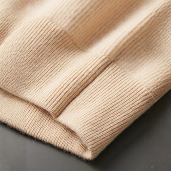 The Stockholm Wool Track Zip Knit
