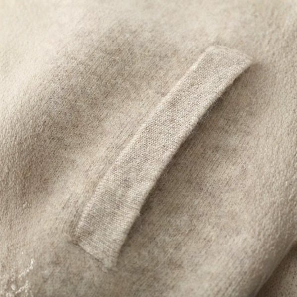 The Geneva Cashmere Zip Knit